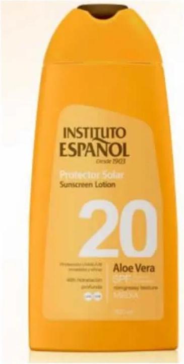 Instituto Español Sol. Proteccion Solar Aloe Vera Spf20 Locion 300 ml (Sonnenlotion, SPF 20, 300 ml)