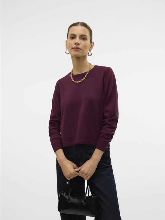 Immagine prodotto Vero Moda Vmsilje Ls O-Neck Short Pullover Ga Noos (M)