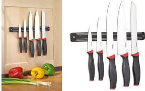 Image du produit Esmeyer Set de couteaux AUREA Couleur : noir/rouge Composition du contenu (emballage) : 5 pcs.