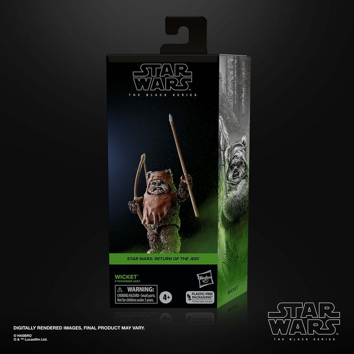 Produktbild Hasbro Star Wars Episode VI Black Series figurine Wicket 15 cm