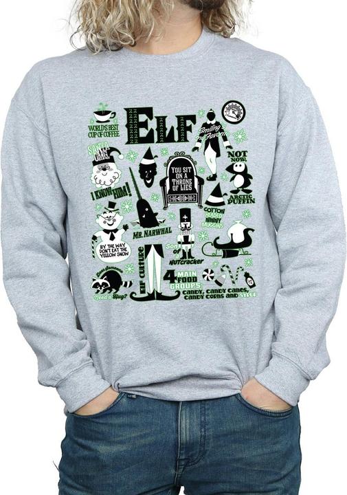 Image du produit Elf - Sweat INFOGRAPHIC POSTER - Homme (XL)