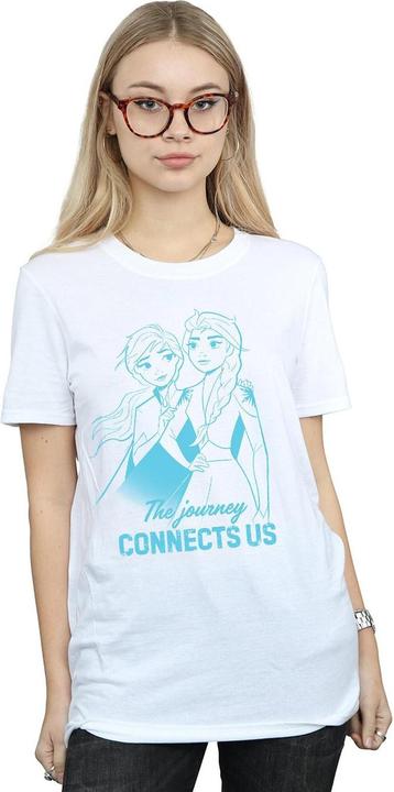 Produktbild Disney Frozen 2 Elsa and Anna The Journey Connects Us TShirt (XL)