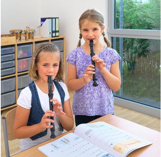 Actual product image Betzold Musik Group set of 15 plastic recorders (Fipple pipe)