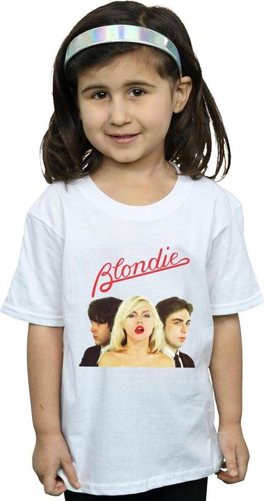 Actual product image Blondie Girls Band Trio Cotton T-Shirt (140, 146)
