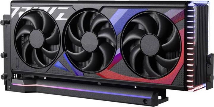 Produktbild Phanteks Premium Vertikales GPU-Bracket + PCIe 4.0 x 16 Riser-Kabel, DRGB - 220 mm, schwarz