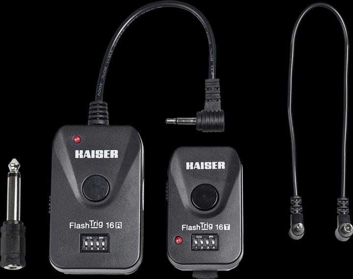 Actual product image Kaiser Fototechnik FlashTrig 16 Set Wireless Studio Flash Trigger (Funk)