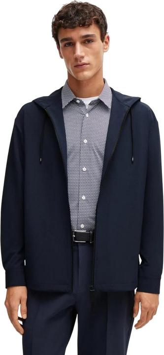 Actual product image BOSS Mens P-Olson Hooded Shirt (L)