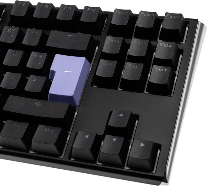 Produktbild Ducky One 3 Classic Black/White TKL Gaming Tastatur, RGB LED - MX-Black (DE, Kabelgebunden)