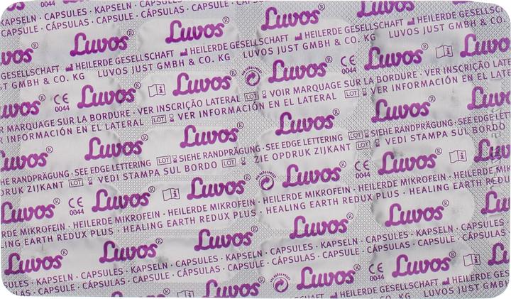 Nährwerte und Zutaten Luvos Heilerde (40 Stück, Kapseln, 56 g)