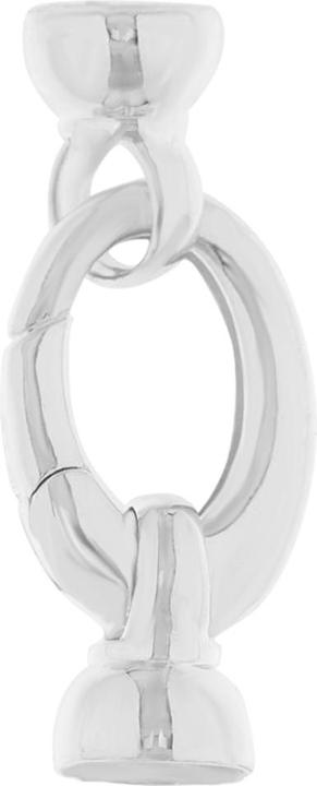 Produktbild Leyda Klickschloss oval mit Endkappen