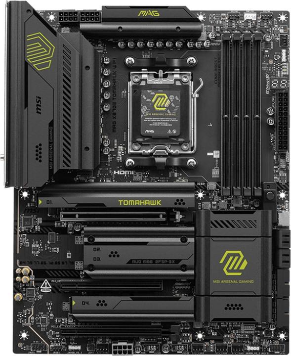 MSI MAG X870E TOMAHAWK WiFi (AM5, AMD X870E, ATX)