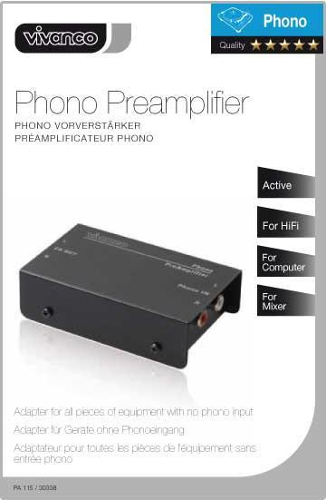 Actual product image Vivanco Pa 115