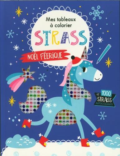 Immagine prodotto 123 Soleil Mes tableaux à colorier strass : Noël féerique (Francese, Collettività, 2024)