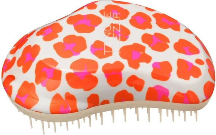 Tangle Teezer Die Original Mini-Entwirrungsbürste für Reisen und kleine Hände Bedruckte Orange Safari