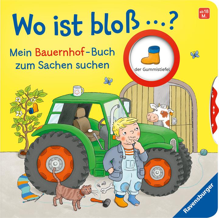 Produktbild Ravensburger Wo ist bloss...? Mein Bauernhof-Buch zum Sachen suchen (Deutsch)