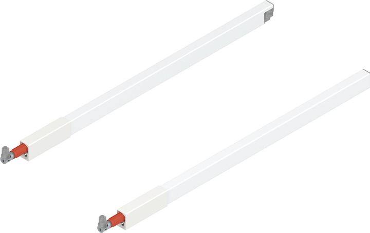 Actual product image Blum Longitudinal railing for front pull-out TANDEMBOX antaro, silk white