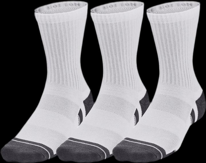 Produktbild Christina Aguilera Under Armour Performance Cotton Mid-Crew Socks White (3x) (36, 42)