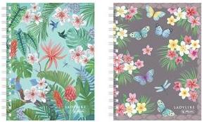 Produktbild Herlitz Schulheft Ladylike Butterflies A5, 100 Blätter (A5, Kariert, Harter Einband)