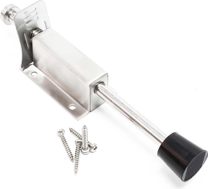 Produktbild Wiltec Pedal Türstopper 33-59 mm Edelstahl Türfeststeller Bodentürstopper Türbremse