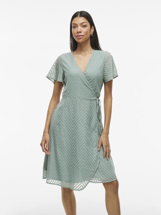 Actual product image Vila Petite - Midi wrap dress (44)