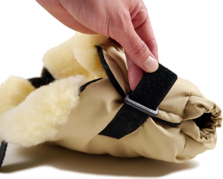 Immagine prodotto Kaiser Scaldamani in pelle d'agnello BIG DOUBLE Sabbia/Melange