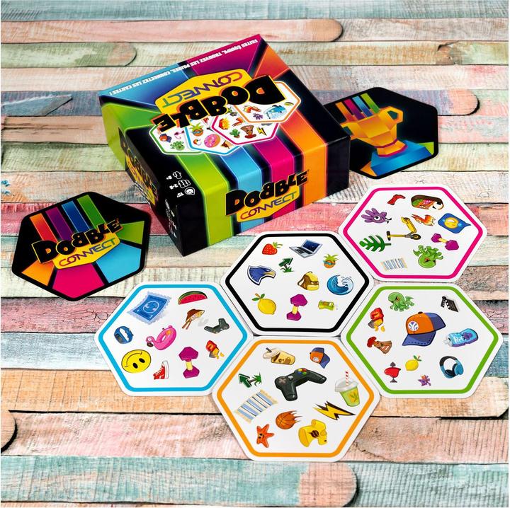 Actual product image Asmodée Dobble Connect Card Game