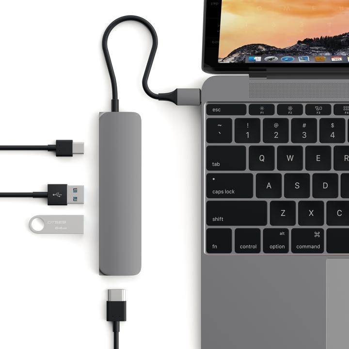 Produktbild Satechi St-Cmam (USB-C, 4 Ports)