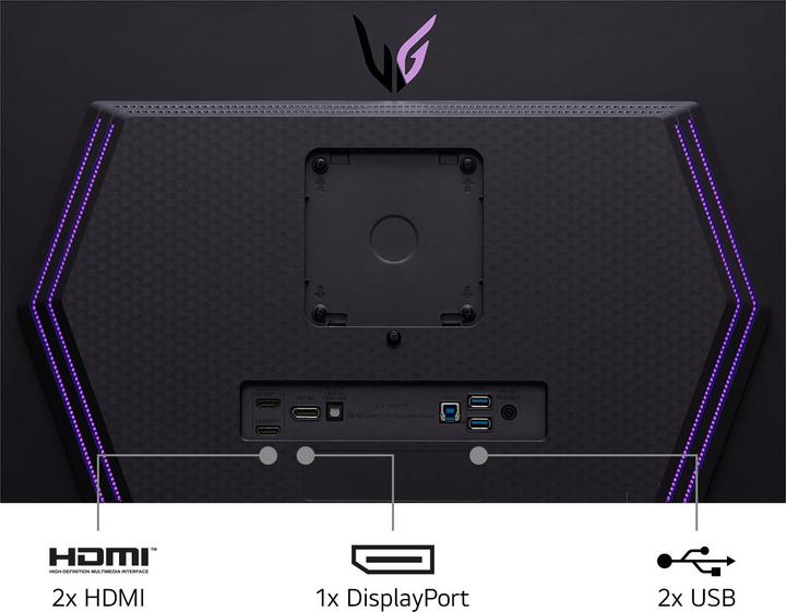 Actual product image LG 27GS95QE-B (2560 x 1440 pixels, 27")