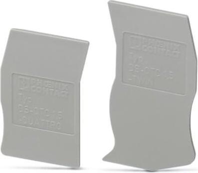 Phoenix Contact Phoenix DS-QTC 1.5 Couvercle de bloc terminal 50pcs