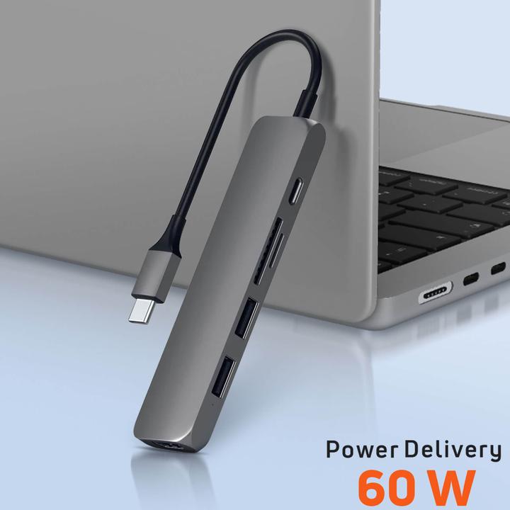 Actual product image Satechi ST-SCMA2M (USB-C, 6 Ports)