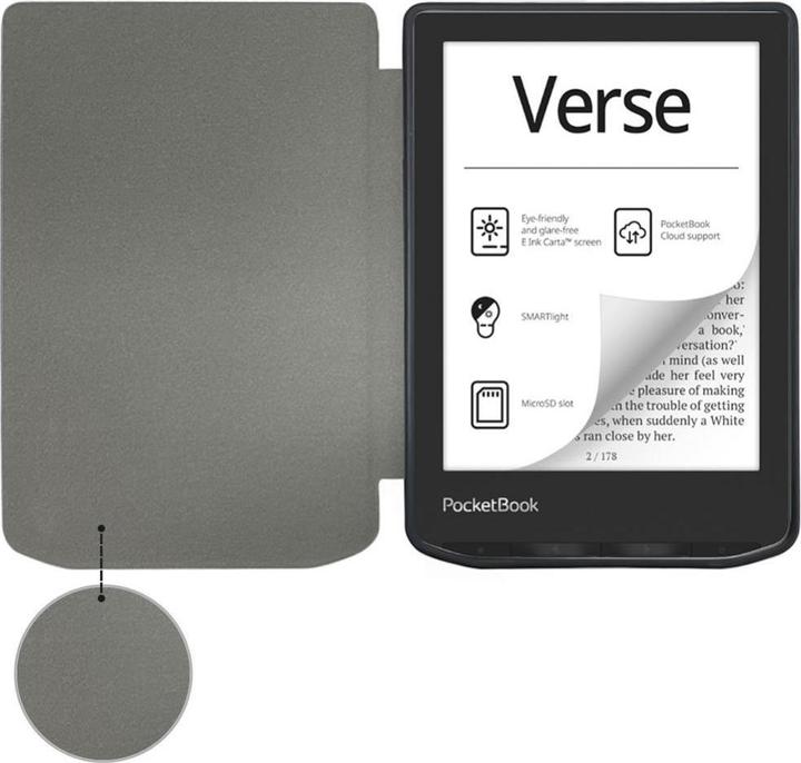 Immagine prodotto Tech-Protect Custodia SmartCase per PocketBook Verse / Verse Pro - nero (Verse Pro)
