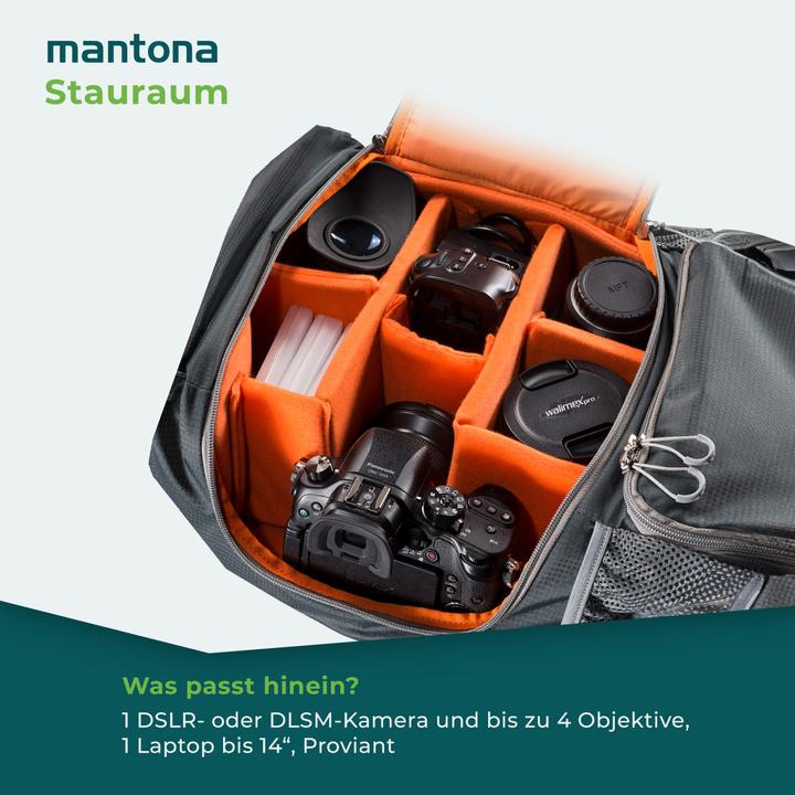 Produktbild mantona elementsPro 40 orange (Fotorucksack)