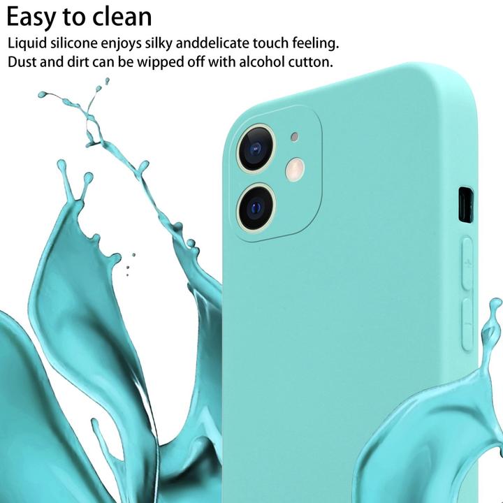 Actual product image Cadorabo TPU Cover Mobile Phone Chain Liquid (Apple iPhone 12 mini)