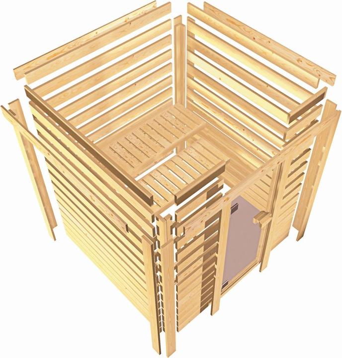 Produktbild Karibu Leona ohne Dachkranz (9 KW interne Steuerung)