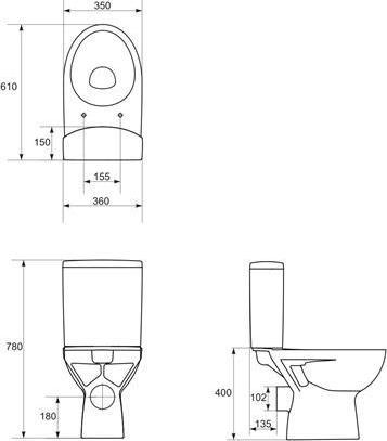 Actual product image Cersanit Parva