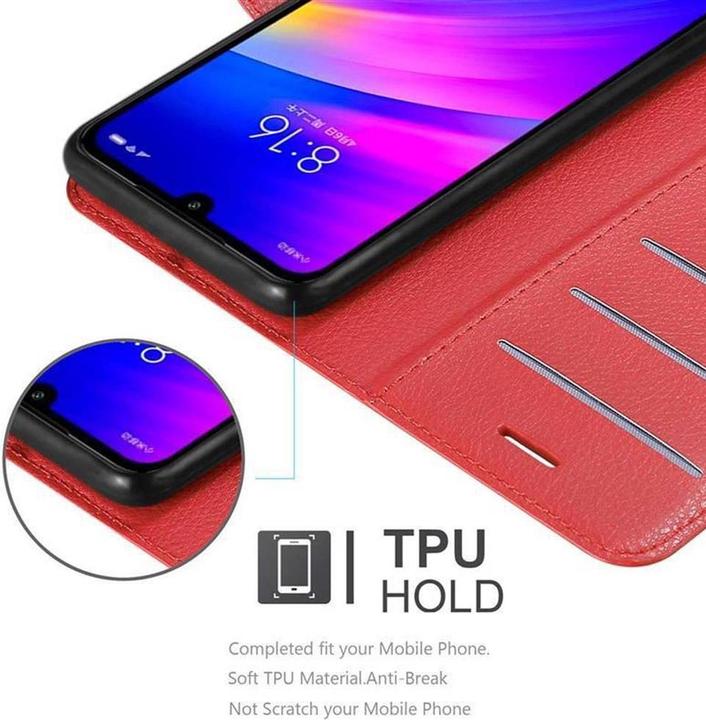 Actual product image Cadorabo Book with stand function cover (Xiaomi Redmi 7)