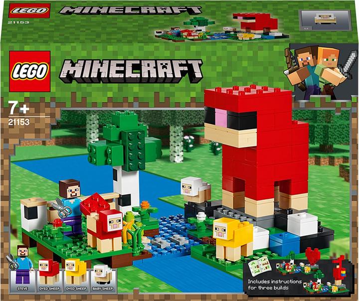 Actual product image LEGO The sheep farm (21153, LEGO Minecraft)