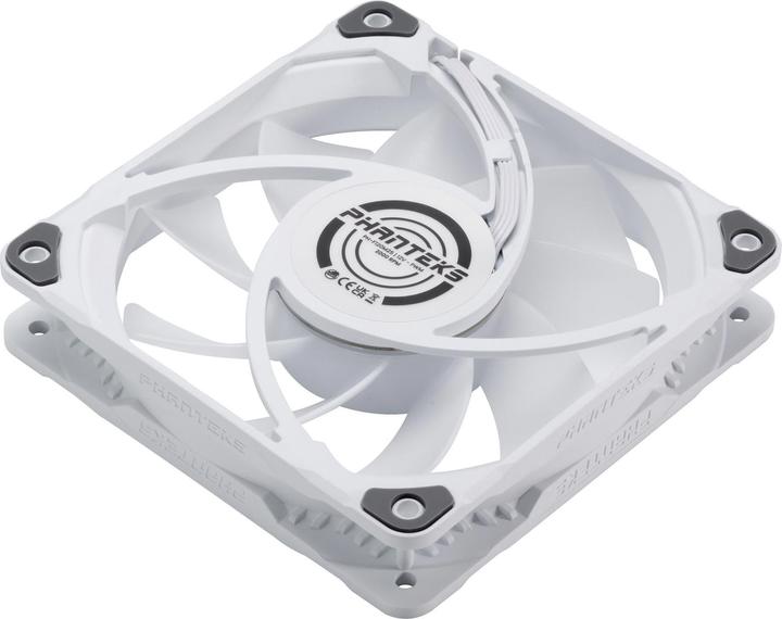Actual product image Phanteks M25 PWM D-RGB fan - 120mm, white (120 mm, 1 x)