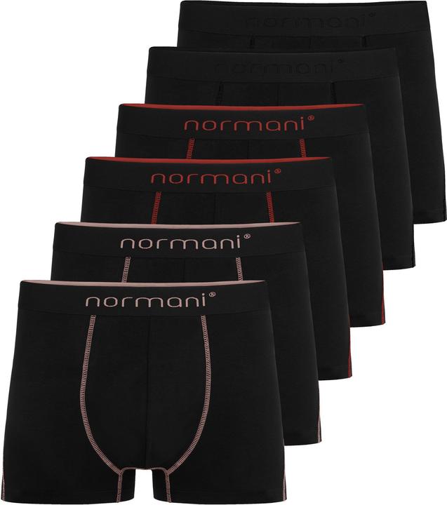 Black, Red, Salmon