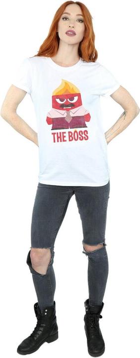 Immagine prodotto Disney Inside Out Anger The Boss Maglietta Ampia Donna (XL)