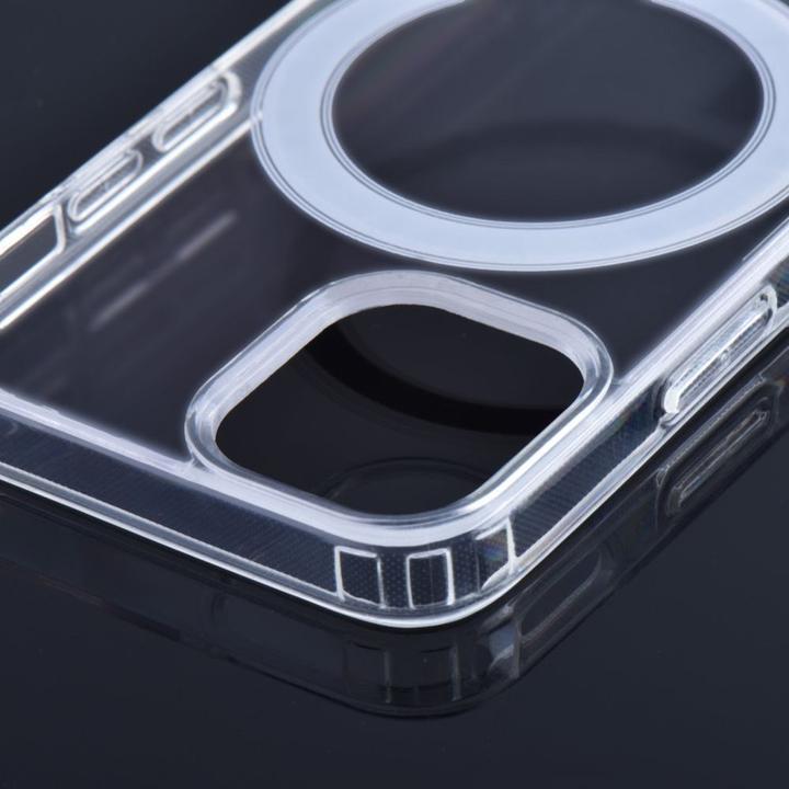 Actual product image OEM Back panel cover CLEAR MAG COVER (MID) case compatible with MagSafe for SAMSUNG A56 transparent (Samsung Galaxy A56)