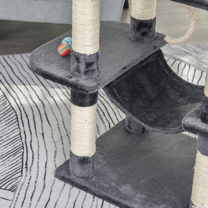 Actual product image Jamb Cat tree (144 cm, Dark grey)