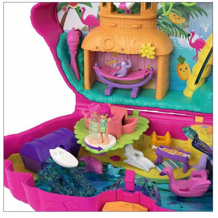 Productafbeelding Polly Pocket Flamingo Party Speelset