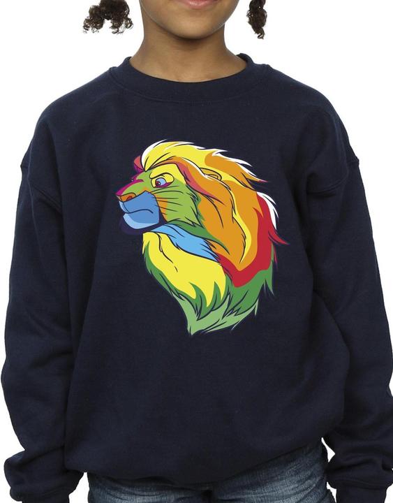 Actual product image Disney Girls The Lion King Colours Sweatshirt (152, 158)