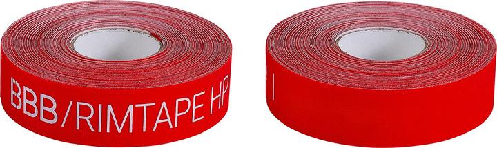 Image du produit BBB Rimtape Hp Adhésif 25mmx10m Rouge (25 mm)