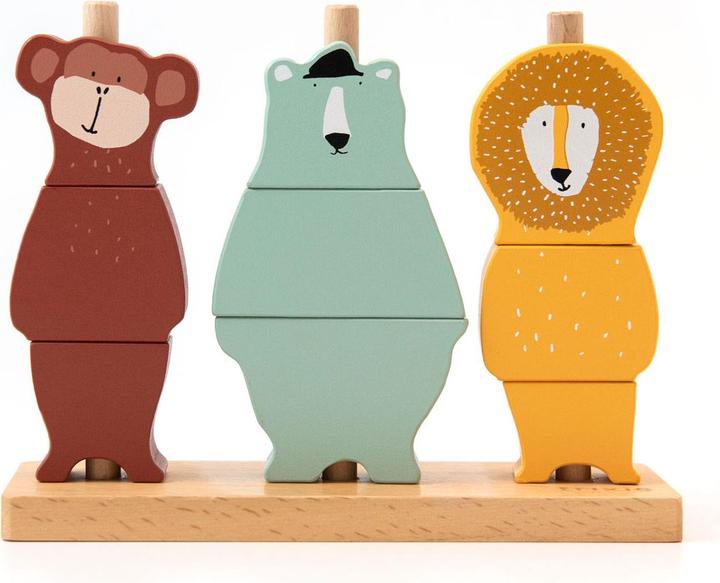 Immagine prodotto Trixie Baby Puzzle di animali in catasta di legno
