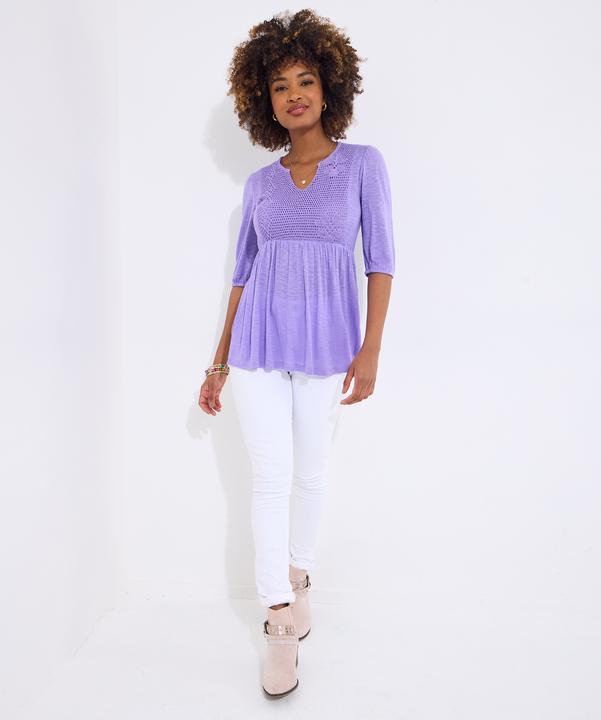 Produktbild Joe Browns Lace Panel Jersey Top (46)
