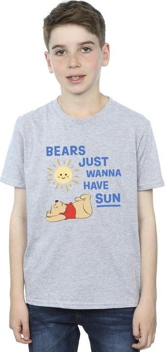 Immagine prodotto Disney Winnie The Pooh Bears Just Wanna Have Sun Maglietta Ragazzi (152, 158)