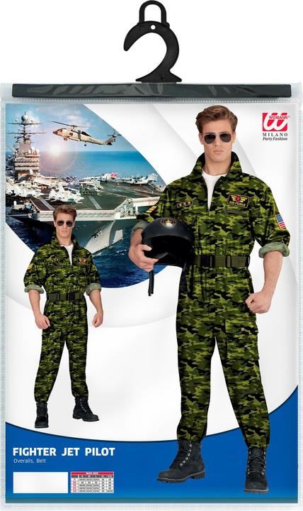 Actual product image Widmann Fighter jet pilot jumpsuit - Military (XL)