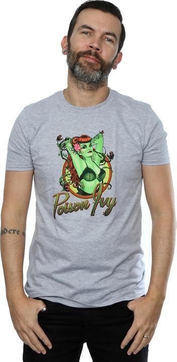 Image du produit Universal Textiles Mens Poison Ivy Badge Heather T-Shirt (L)
